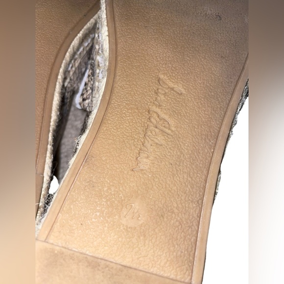 Sam Edelman Khloe Snake Print Espadrilles Slip-On Loafers Women’s Size 7.5 - Picture 8 of 9